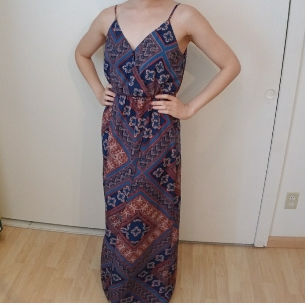 Skies are Blue Maxi Dress (size XS)